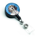 Teachers Aid Blue English Setter Retractable Badge Reel TE2550230